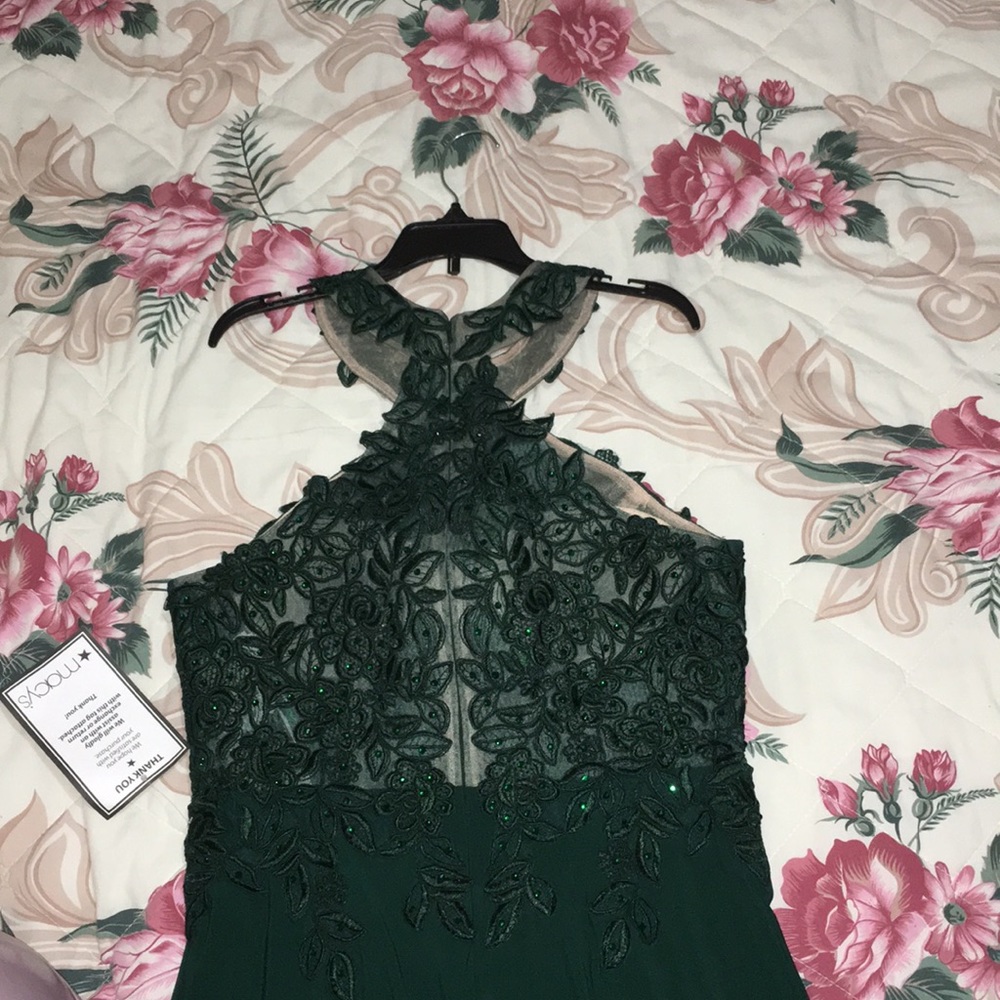Green dress